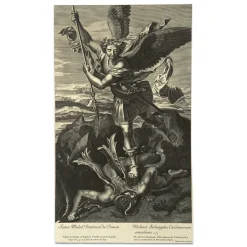 Saint Michel terrassant le dragon
