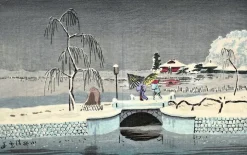 Sanctuaire de Benten à Ikenohata, 1847-1915 (panneaux acryliques)