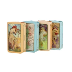 Sale Savon aromatique Alphonse Mucha - L'Hiver, 1896 - Coton, 150g Corps & Bain