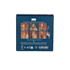 Set de 6 Dessous de verre La Dame à la licorne, les 6 tapisseries Art De La Table