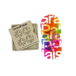Set de 4 dessous de verre Logo Grand Palais