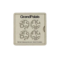 Set de 4 dessous de verre Logo Grand Palais
