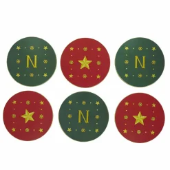 Set de 6 Dessous de verres Emblèmes Napoléon