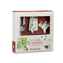 Best Set de 3 outils de jardinage Moulin Roty - Les outils du jardinier Loisirs Créatifs
