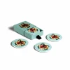 Sale Set 4 Dessous de verre en céramique Tiger Flower - Gangzaï Art De La Maison|Design