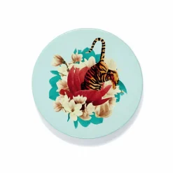 Sale Set 4 Dessous de verre en céramique Tiger Flower - Gangzaï Art De La Maison|Design