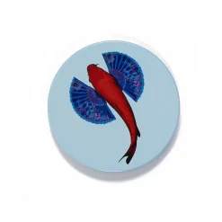 Discount Set 4 Dessous de verre en céramique Fishkoï - Gangzaï Art De La Table