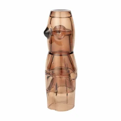 Online Set de 4 verres empilables Corps - Brun - Doiy Art De La Table