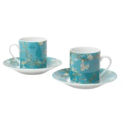 Set expresso Vincent van Gogh - Amandier en fleurs - Van Gogh Museum Amsterdam® Art De La Table