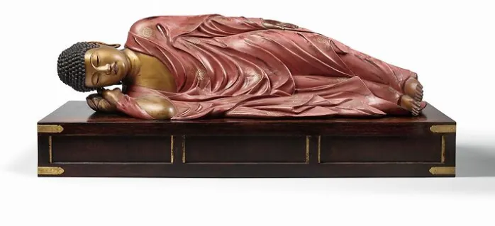 Shakyamuni entrant dans le nirvana (Nehan no Shaka) (toiles encadrées)
