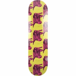 Skateboard Andy Warhol - Cow (Pink and Yellow) - The Skateroom