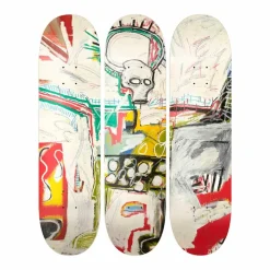 Skateboards Triptyque Jean-Michel Basquiat - Untitled (Rotterdam), 1982 - The Skateroom