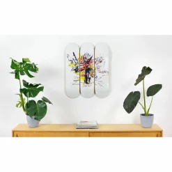 Skateboards Triptyque Jean-Michel Basquiat - Exu, 1988 - The Skateroom