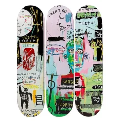 Skateboards Triptyque Jean-Michel Basquiat In Italian - The Skateroom