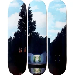 Skateboards Triptyque Magritte L'empire des lumières - The Skateroom