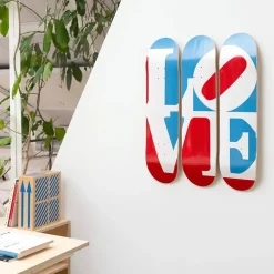 Skateboards Triptyque Robert Indiana - Great American Love - The Skateroom