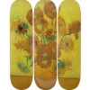 Skateboards triptyque Vincent van Gogh Les tournesols - The Skateroom