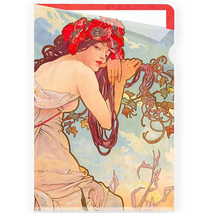 Sous-chemise Alphonse Mucha - L'Été - A4