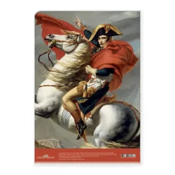 Sous-chemise Jacques-Louis David - Bonaparte franchissant le mont Saint-Bernard, 1802 - A4