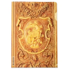 Clearance Sous-chemise Panneau de lambris au motif de Salamandre du Château de Fontainebleau - A4 Chemises Et Sous-Chemises