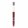 Stylo 4 couleurs Rouge effet glacé - Conseil constitutionnel