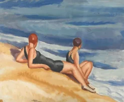 Sur la plage (panneaux aluminium)