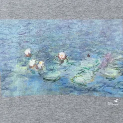 New Sweat Nymphéas Gris T-Shirts Et Sweats