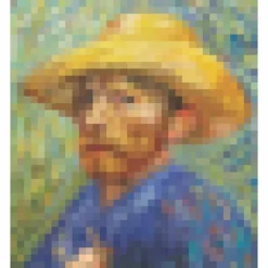 Hot Tableau en 1900 autocollants Portrait de Vincent van Gogh Loisirs Créatifs
