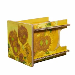 Sale Tabouret pliable en carton Vincent van Gogh - Tournesols - Unfold x Van Gogh Museum Amsterdam® Art De La Maison
