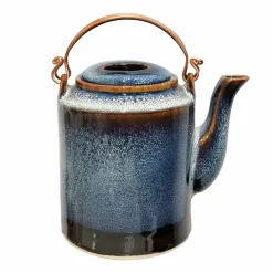 Outlet Théière cylindre Khalam - Bleu océan - ZaoZam Art De La Table