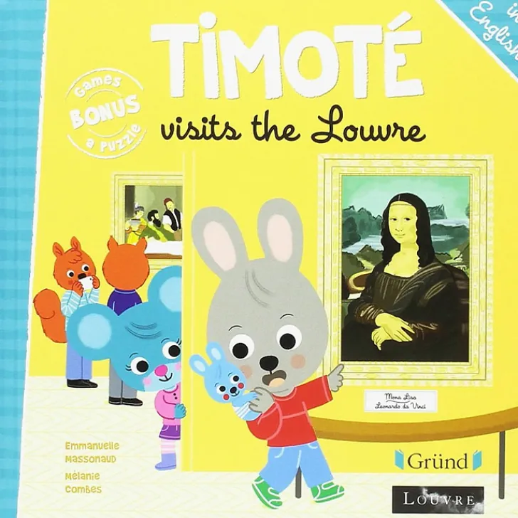 Best Timoté visite le Louvre Livres Jeunesse