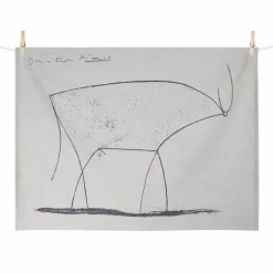 Outlet Torchon Pablo Picasso - Taureau Art De La Table