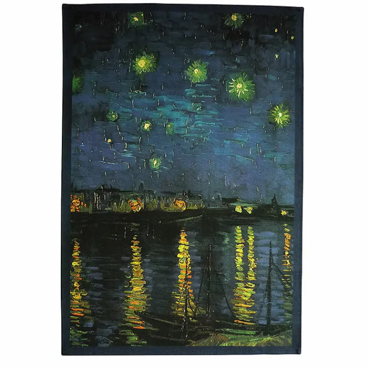 Hot Torchon Vincent van Gogh - La nuit étoilée Art De La Table