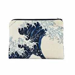 Trousse Katsushika Hokusai - La grande vague - 15x21 cm