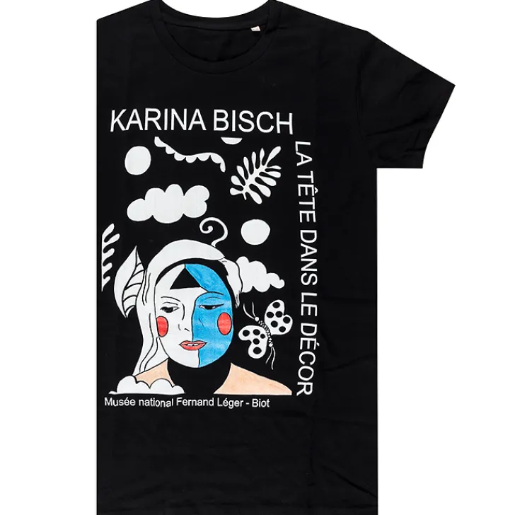 Hot T-shirt de l'exposition La tête dans le décor, Karina Bisch - Musée national Fernand Léger T-Shirts Et Sweats