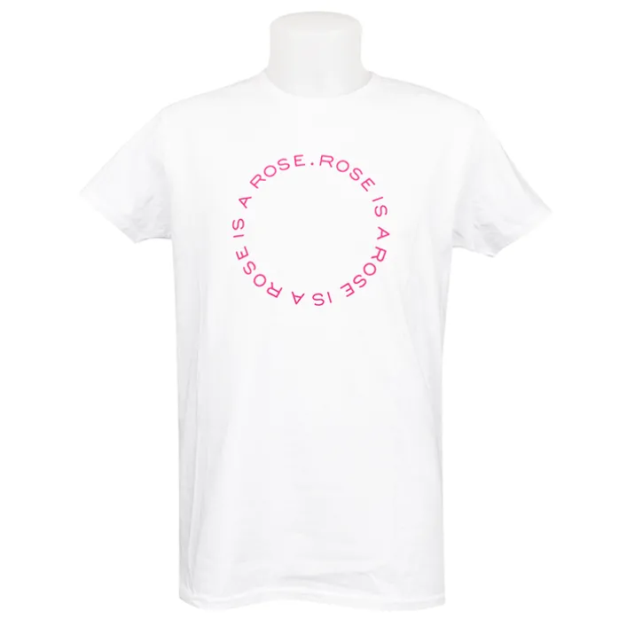 T-shirt Gertrude Stein - Rose is a rose ...
