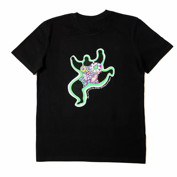 Clearance T-shirt noir Unisex Leaping Nana - Niki de Saint Phalle T-Shirts Et Sweats