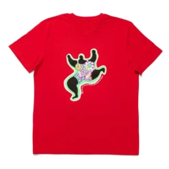 T-shirt rouge Unisex Leaping Nana - Niki de Saint Phalle