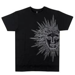 Clearance T-shirt Soleil - Emblème Argent T-Shirts Et Sweats