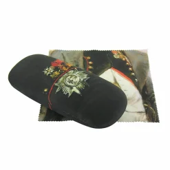 Hot Étui à lunettes avec microfibre Médailles Napoléon Accessoires Lunettes|Accessoires