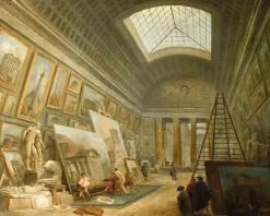 Une Galerie de Musée (panneaux aluminium)