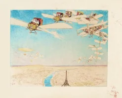 Sale Une noce en aéro-taxis (affiches d'art encadrées) Affiches D'Art Encadrées|Affiches D'Art