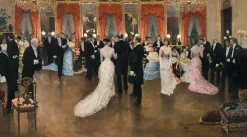 Une soirée (affiches d'art encadrées) Affiches D'Art Encadrées|Toiles Sur Châssis