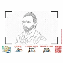 Van Gogh - Cahier de dessin animé