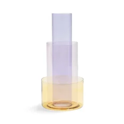 Vase amphi jaune - &Klevering