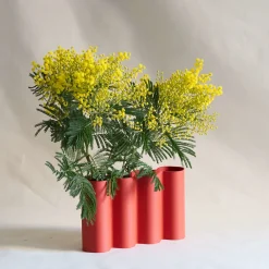 Sale Vase Álvaro 2 - Terracotta mat - Warren & Laetitia Design