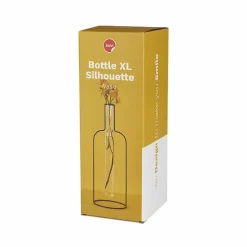 Vase Silhouette Bouteille XL Noir - Balvi Art De La Maison