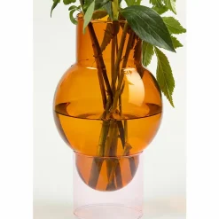 Clearance Vase tube Bulle - Ambre Design|Art De La Maison