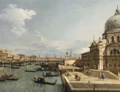 Sale Venise, l'église de la Salute (panneaux aluminium) Panneaux Aluminium|Affiches D'Art Encadrées