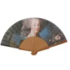 New Éventail Portrait de la reine Marie-Antoinette dit « à la rose » Eventails